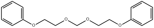 1,1'-[methylenebis(oxyethane-1,2-diyloxy)]bisbenzene 结构式