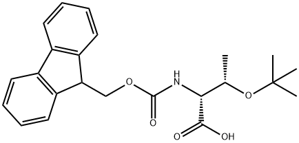 芴甲氧羰基-O-叔丁基-D-苏氨酸,138797-71-4,结构式