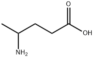 4-氨基戊酸 结构式