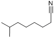 7-METHYLOCTANENITRILE Structure