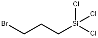 3-(トリクロロシリル)プロピルブロミド 化学構造式