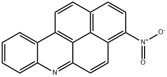3-NITRO-6-AZABENZO[A]PYRENE Structure