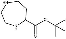 [1,4]Diazepane-5-carboxylic acid tert-butyl ester Structure