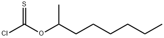 クロリドチオ炭酸S-オクチル 化学構造式