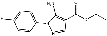 ETHYL 5-AMINO-1-(4-FLUOROPHENYL)PYRAZOLE-4-CARBOXYLATE