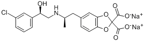 CL 316243,138908-40-4,结构式