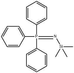 1,1,1-TRIMETHYL-N-(TRIPHENYLPHOSPHORANYLIDENE)SILANAMINE Struktur