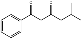 5-methyl-1-phenylhexane-1,3-dione Struktur