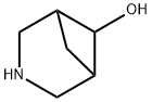3-Aza-bicyclo[3.1.1]heptan-6-ol 结构式