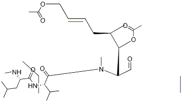 N-Acetoxy Cyclosporin A Acetate Struktur