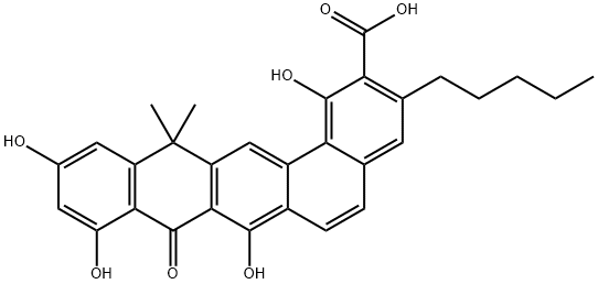 BENASTATIN A 结构式