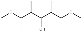 1,5-Dimethoxy-2,4-dimethyl-3-hexanol Structure