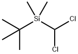 T-BUTYL(DICHLOROMETHYL)DIMETHYLSILANE 化学構造式