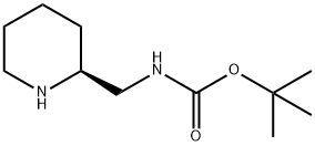 (R)-PIPERIDIN-2-YLMETHYL-CARBAMIC ACID TERT-BUTYL ESTER Structure