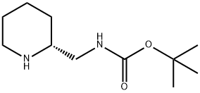 (R)-PIPERIDIN-2-YLMETHYL-CARBAMIC ACID TERT-BUTYL ESTER Structure