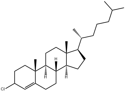 (3alpha)-3-chloro-Cholest-4-ene Structure
