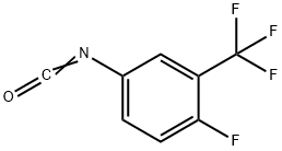 异氰酸- 4-氟-3-(三氟甲基)苯酯, 139057-86-6, 结构式
