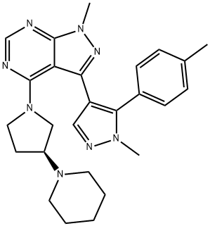 PF-4981517, 1390637-82-7, 结构式