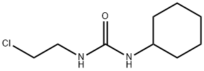 N-(2-クロロエチル)-N'-シクロヘキシル尿素 化学構造式