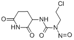 1-(2-Chloroethyl)-3-(2,6-dioxo-3-piperidyl)-1-nitrosourea Structure