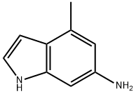 4-メチル-1H-インドール-6-アミン 化学構造式