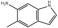 1H-Indol-6-amine,5-methyl-(9CI) 化学構造式