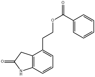 2H-Indol-2-one, 4-[2-(benzoyloxy)ethyl]-1,3-dihydro-|罗匹尼罗中间体