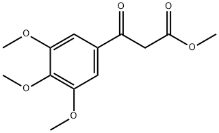 3-氧代-3-(3,4,5-三甲氧基苯基)丙酸甲酯, 139148-39-3, 结构式
