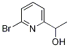 1-(6-ブロモ-2-ピリジニル)-1-エタノール 化学構造式
