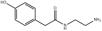 N-(2-氨基乙基)-2-(4-羟基苯基)醋胺石, 139181-31-0, 结构式
