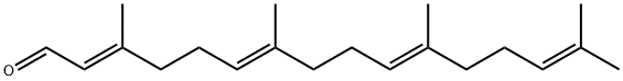 (E,E,E)-3,7,11,15-TetraMethyl-2,6,10,14-hexadecatetraenal Structure
