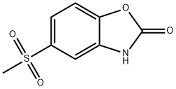 2-BENZOXAZOLONE-5-METHYLSULFONE Struktur