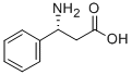 (3R)-3-フェニル-β-アラニン 化学構造式