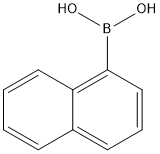 1-萘硼酸, 13922-41-3, 结构式