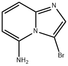 Imidazo[1,2-a]pyridin-5-amine, 3-bromo- Struktur