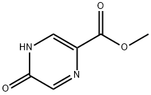 5-Hydroxypyrazine-2-carboxylic acid methyl ester Struktur