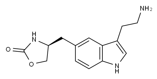 Didesmethyl Zolmitriptan Structure