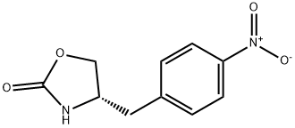 (S)-4-(4-Nitrobenzyl)-2-oxazolidinone Struktur
