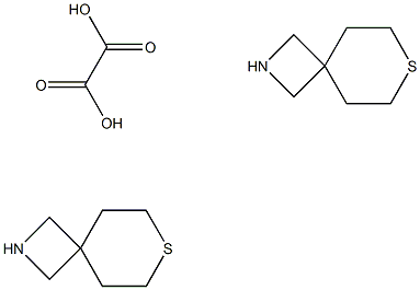 7-Thia-2-aza-spiro[3.5]nonane heMioxalate 结构式