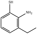 2-氨基-3-乙基苯硫酚, 139331-76-3, 结构式
