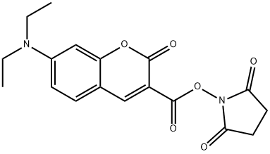 7-(ジエチルアミノ)クマリン-3-カルボン酸 N-スクシンイミジル 