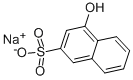1-萘酚-3-磺酸钠 结构式