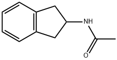 N-INDAN-2-YL-ACETAMIDE Struktur