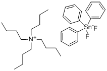 TETRABUTYLAMMONIUM DIFLUOROTRIPHENYLSTANNATE Structure