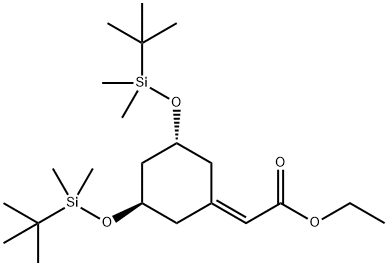 (3R-trans)-[3,5-Bis[[(1,1-diMethylethyl)diMethylsilyl]oxy]cyclohexylidene]-acetic Acid Ethyl Ester price.