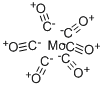 Molybdenum hexacarbonyl Struktur
