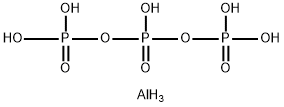 Aluminium dihydrogen triphosphate Struktur