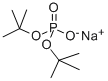 磷酸二叔丁酯钠盐, 139392-99-7, 结构式