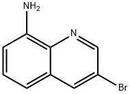 3-BROMOQUINOLIN-8-AMINE Struktur