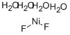 フッ化ニッケル（II）・４水和物 化学構造式